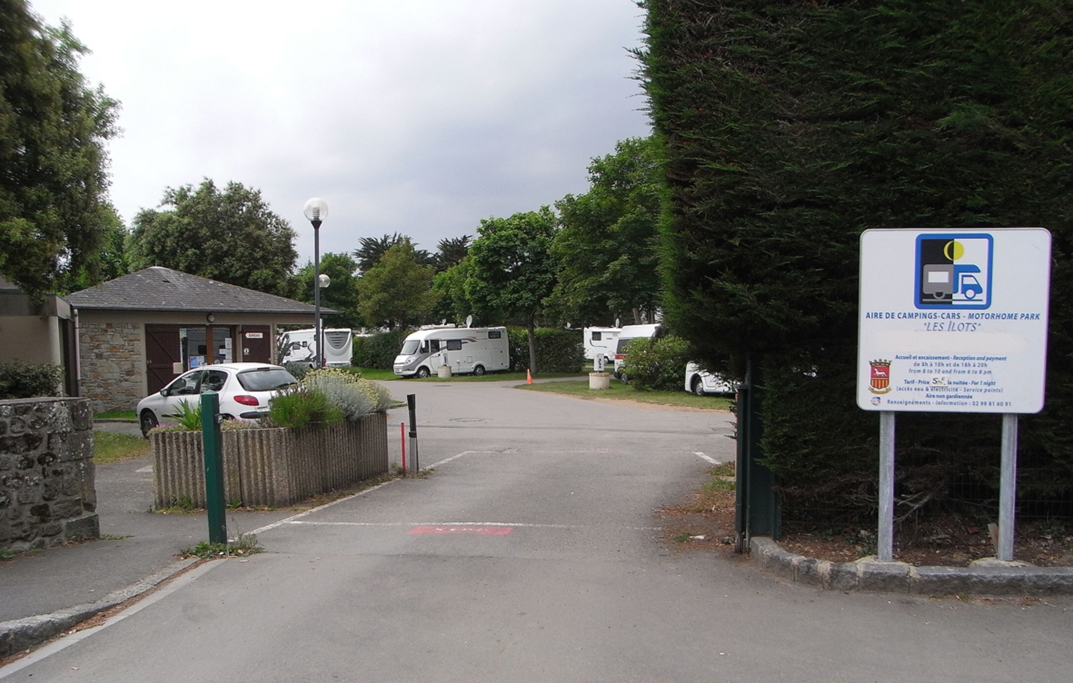 Aire De Camping Cars Les Ilots In Saint Malo Promobil