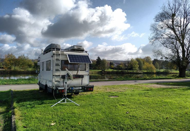 Wohnmobilstellplatz An Der Marina In Schwebsange Promobil