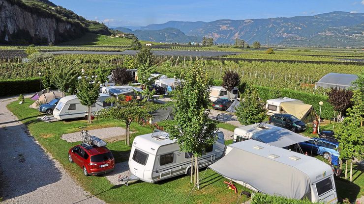 Camping Obstgarten In Kurtatsch Promobil