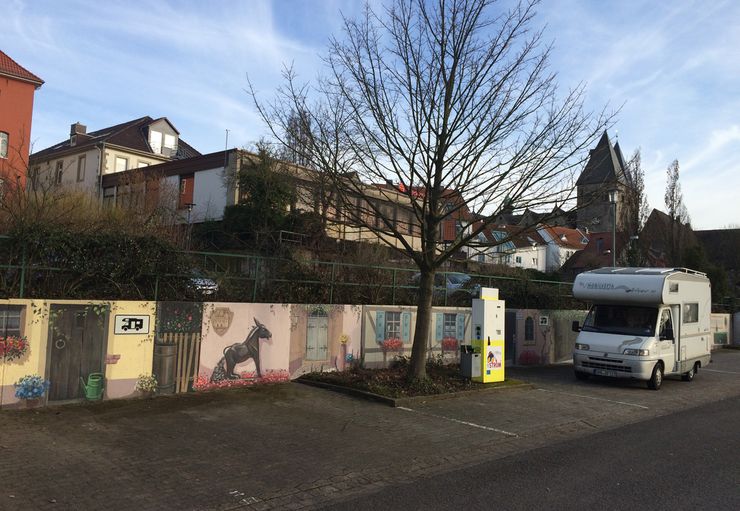 Parkplatz P3 Hinter dem Graben (kostenlos) in Obernkirchen – CARAVANING