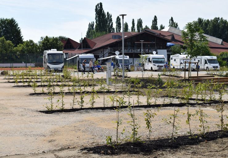 Motorhome parking Am Pflegerspitze in Kelheim – promobil