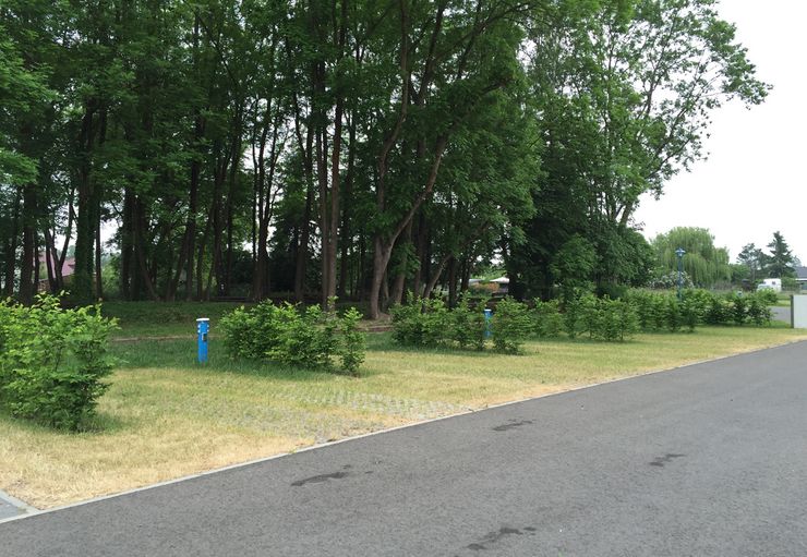 Motorhome parking at the town harbour in Liebenwalde – promobil