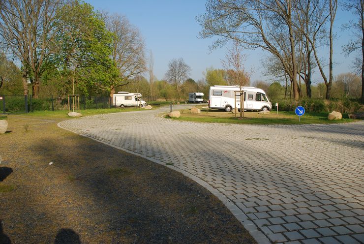 Wohnmobilpark Stadtbad Okeraue in Wolfenbüttel