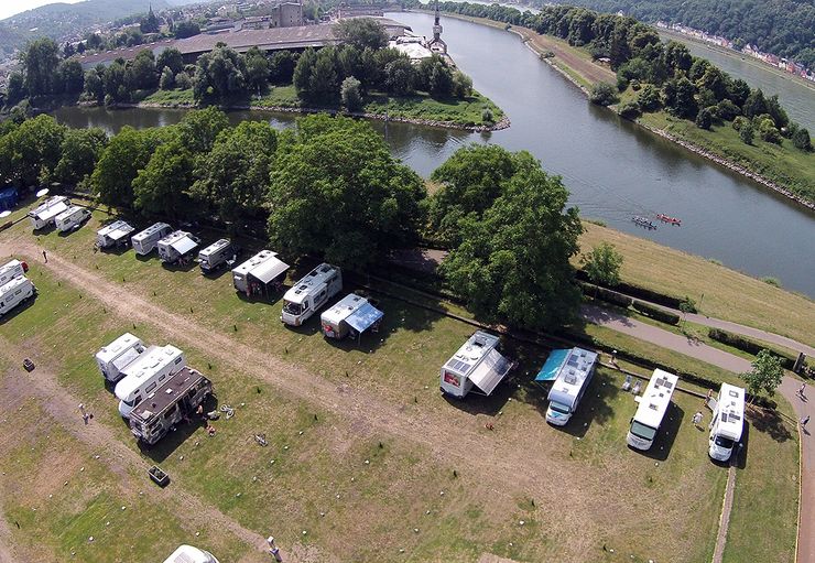 Motorhome port at the Kränchen in Lahnstein – promobil