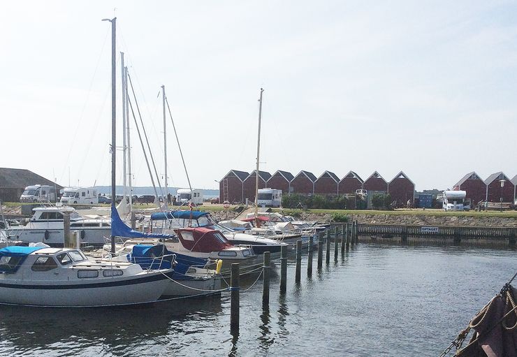 Motorhome parking at Nykøbing Mors Havn in Nykøbing Mors – promobil