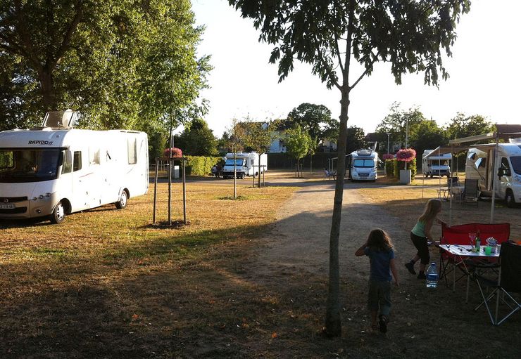 Aire de Camping-Cars in Moulins