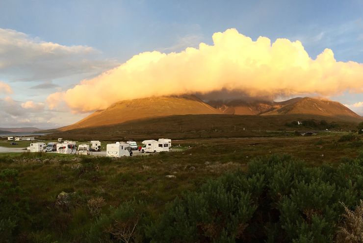 Sligachan Campsite in Sligachan/Isle of Skye