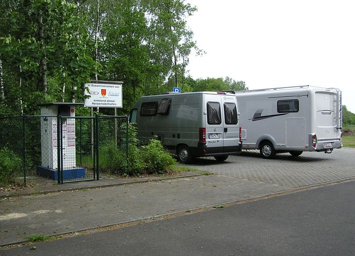 Stellplatz am Campingpark in Sassenberg