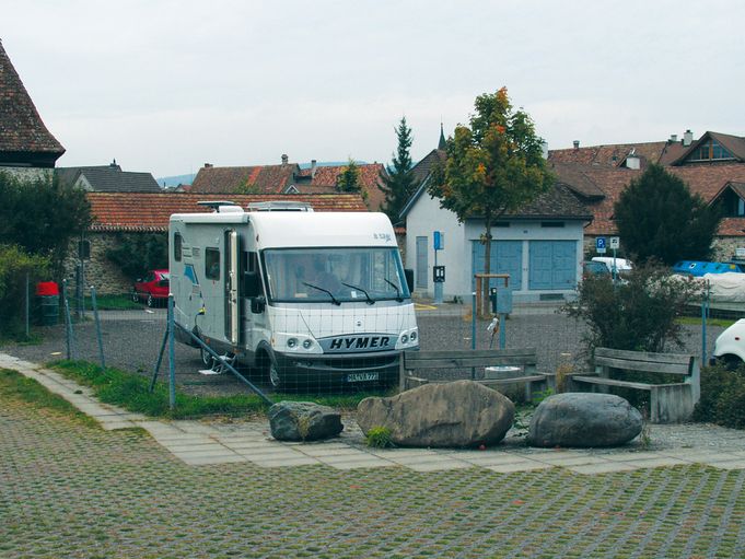 Wohnmobil-Parkplatz Schützengraben in Steckborn
