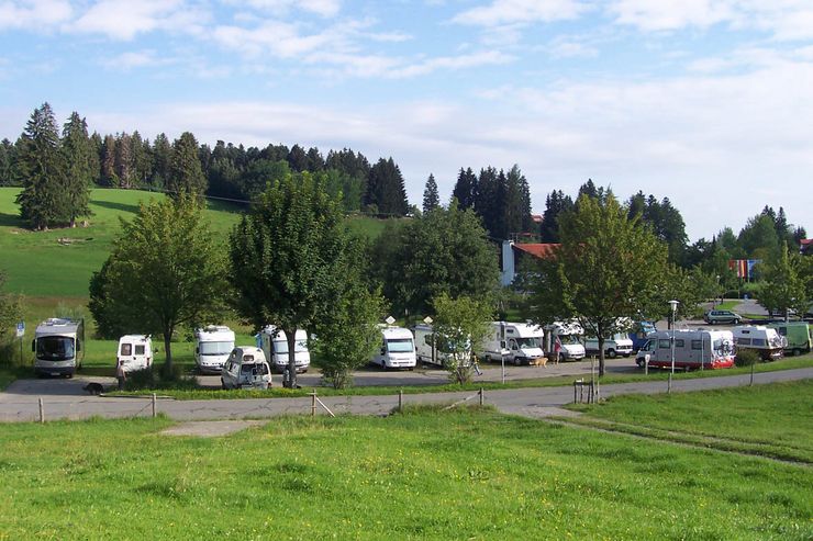 Stellplatz am Kurhaus in Scheidegg