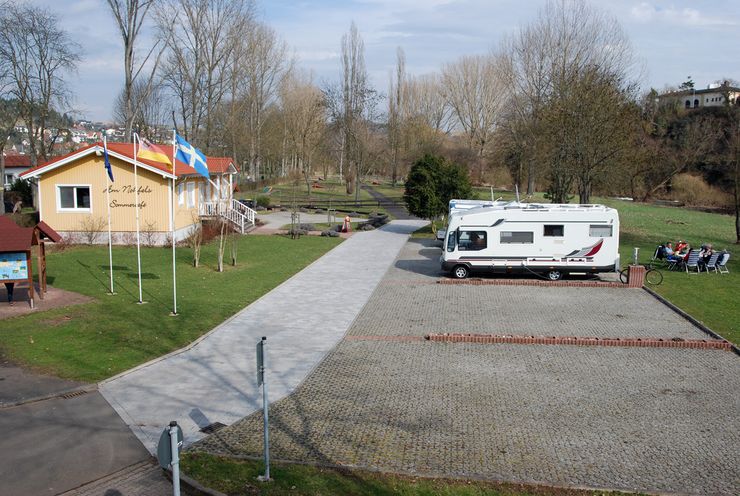 Reisemobilstellplatz am Nohfels in Bad Sobernheim