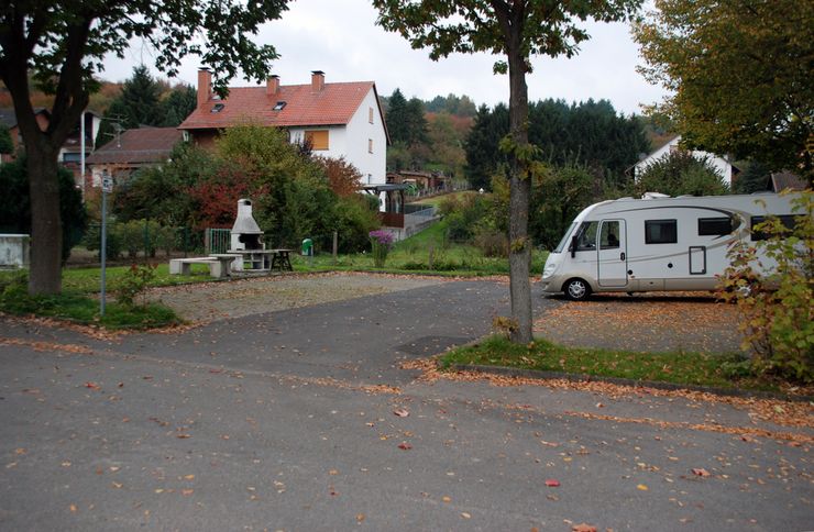 Stellplatz am Haus des Gastes in Witzenhausen