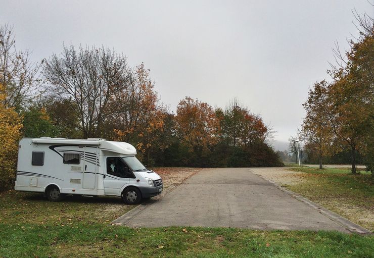 Motorhome parking at the dock (free of charge) in Dietfurt/Altmühl – promobil