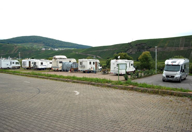 Motorhome site Brauneberger Juffer in Brauneberg – promobil