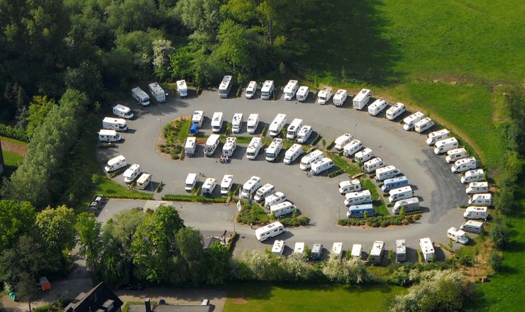 Wohnmobilstellplatz am Schiffertor in Stade