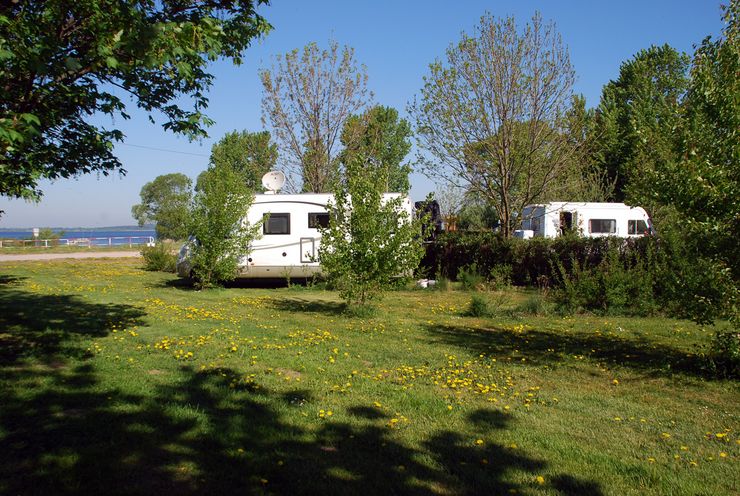 Stellplatz am Campingpark in Sommersdorf