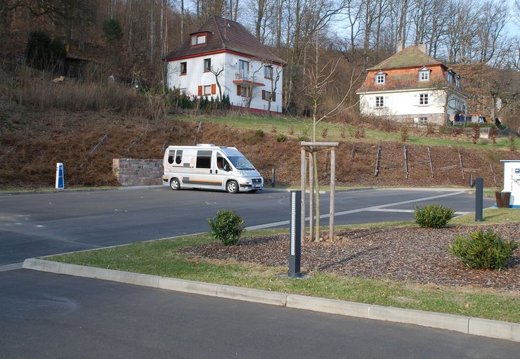 RV park Schlosspark König Ludwig I. in Bad Brückenau – promobil