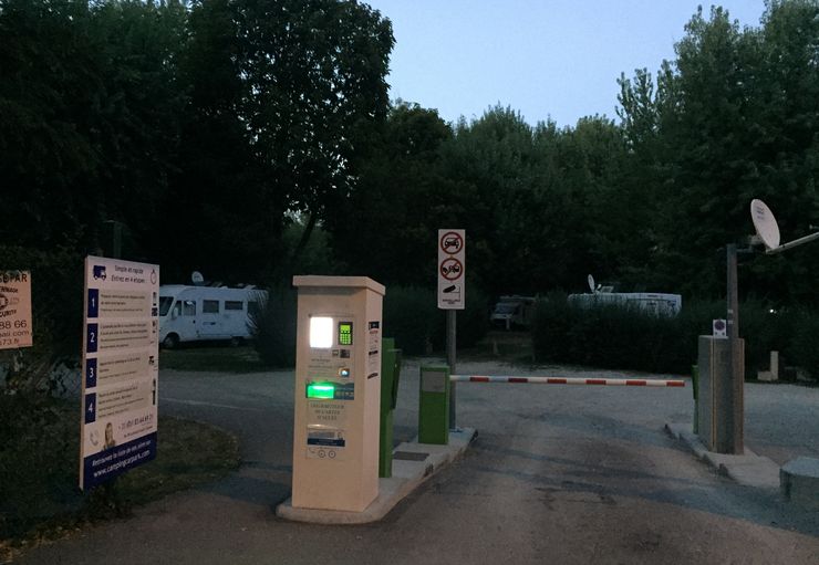 Aire Camping Car Park Aix Les Bains