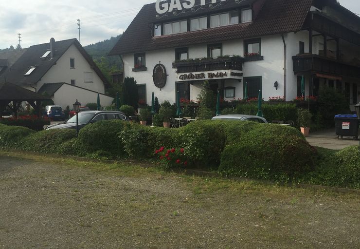 Wohnmobilstellplatz am Gasthof Grüner Baum (kostenlos) in