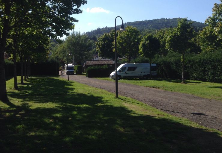 Aire de Camping-Car Bourg d'Aydat in Aydat – promobil
