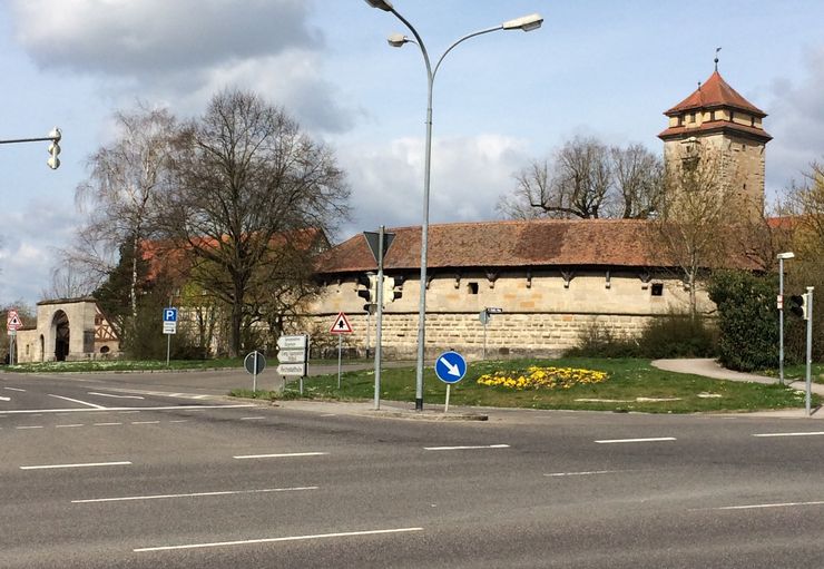 Wohnmobilstellplatz Rothenburg am P 2 in Rothenburg ob der Tauber promobil