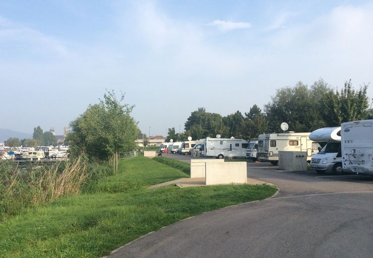 Aire Camping Car Rouen Port De Plaisance