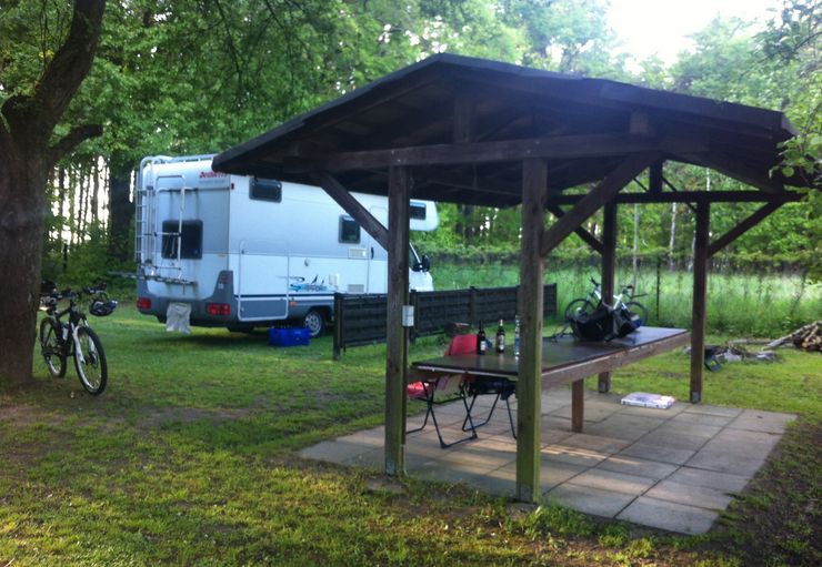 Motorhome parking at the farm Korreng in Kolkwitz – promobil