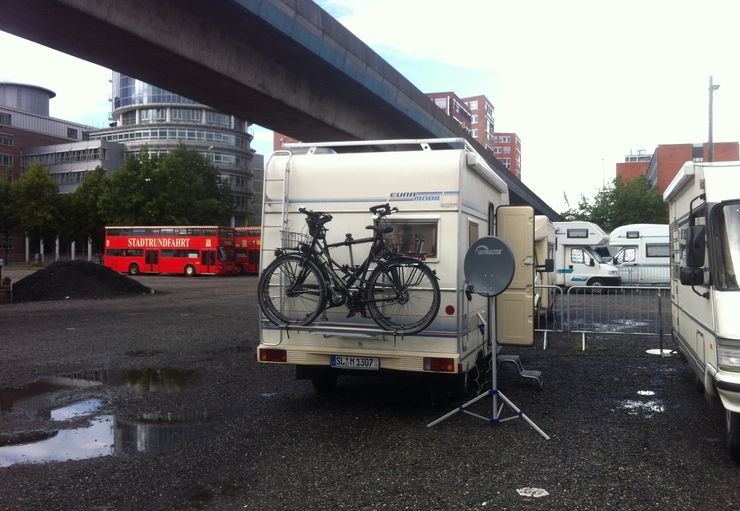 Wohnmobilhafen Hamburg in Hamburg – promobil