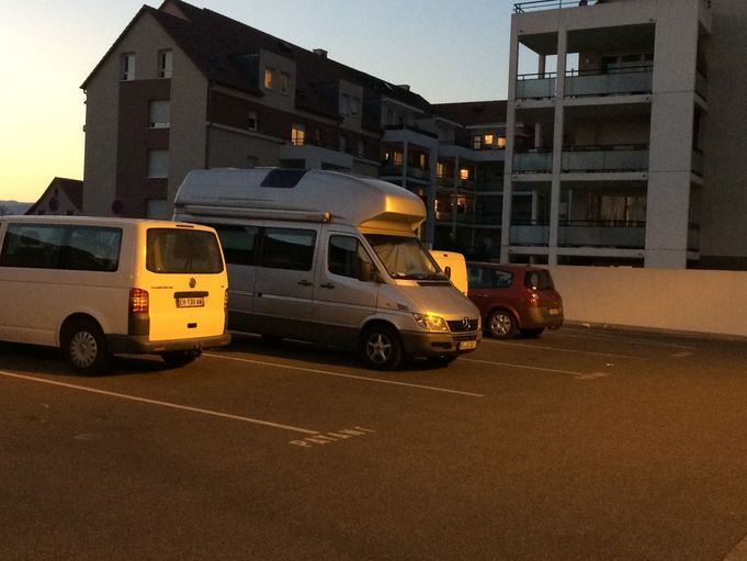 Parking Camping-cars in Colmar