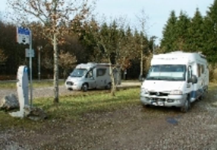 Motorhome port Am weißer Stein in Hellenthal – promobil