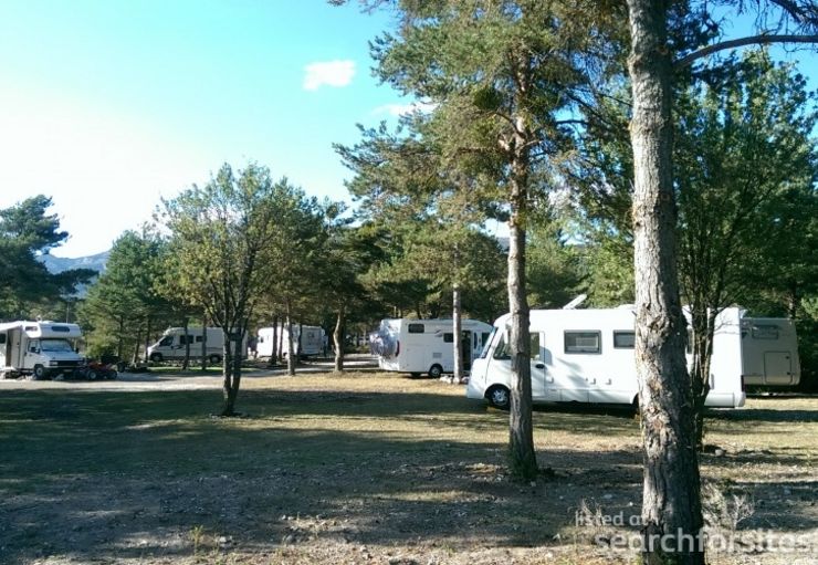Aire de Castellane Camping-cars in Castellane  promobil