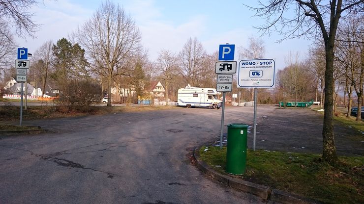 Stellplatz am Parkplatz Krützen in Malente