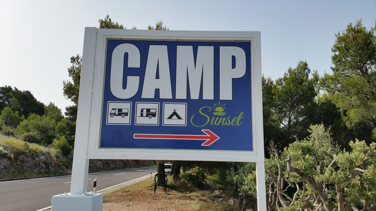 Camp Sunset in Primošten promobil