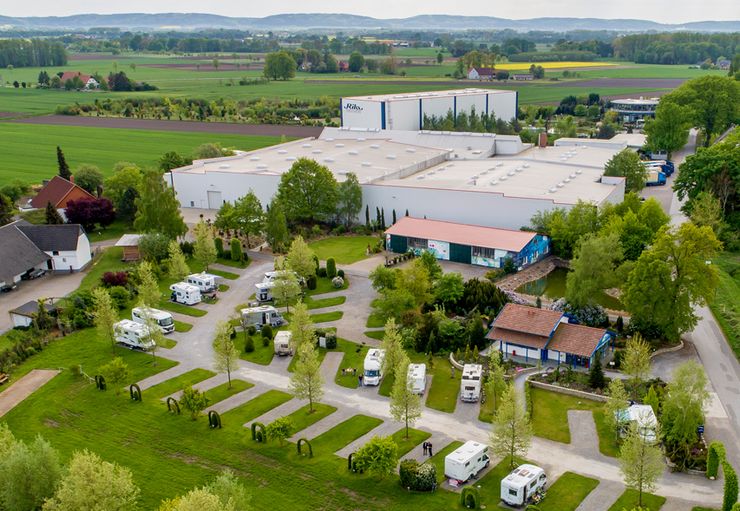 Wohnmobilstellplatz Hollenmühle in Stemwede Caravaning