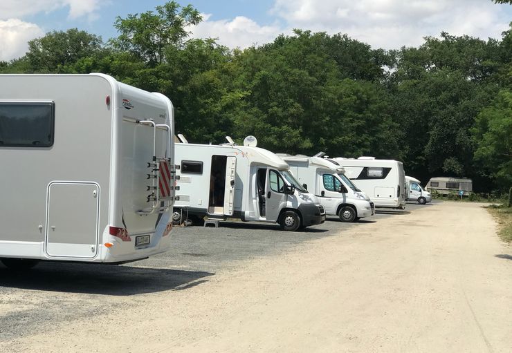 Parking Château Chambord in Chambord promobil