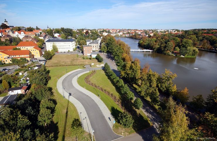 Wohnmobilstellplatz am Großen Teich in Altenburg Caravaning
