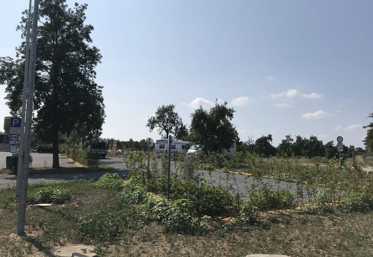 Motorhome parking at the fire station Gerbrunn (free of charge) in Gerbrunn – promobil