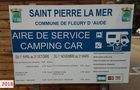 Aire d'acceuil Camping-cars Saint Pierre la mer in Fleury d'Aude, Bild 5