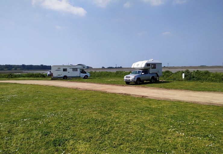 Aire De Camping-car Les Sables Blancs Plouharnel
