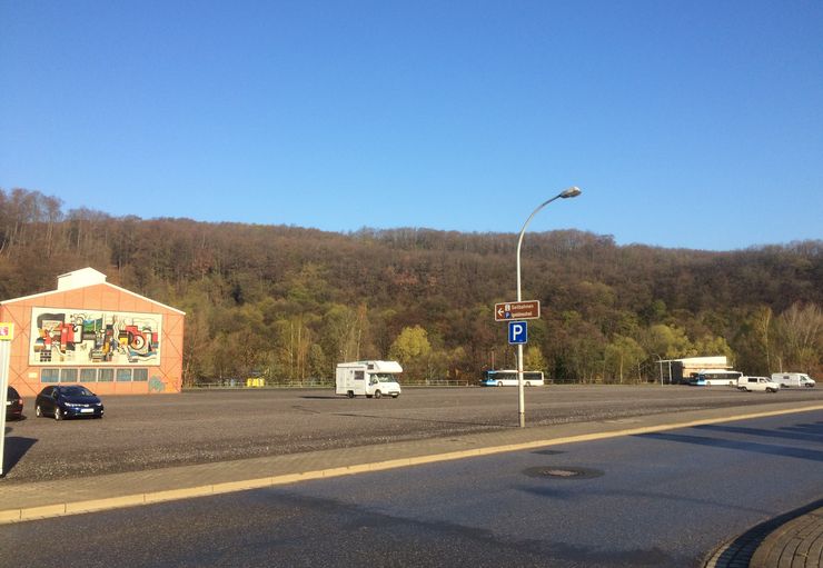 WoMo parking space Thale, Am Bodetal in Thale – promobil