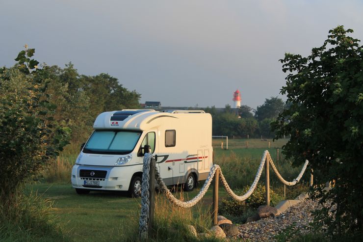 Stellplatz am Camping Ostseesonne in Pommerby
