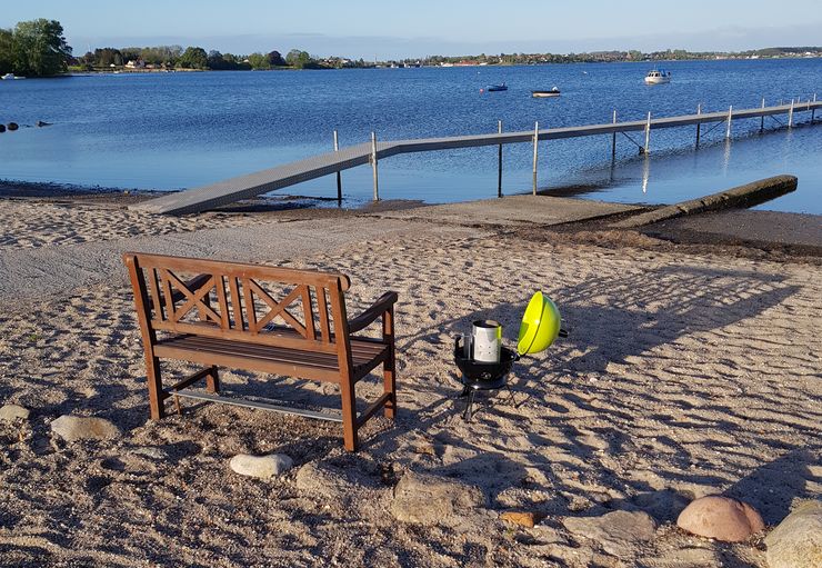 sauna zelt Set: Saunazelt Fjorden + Ofen + Sauna-Zubehr