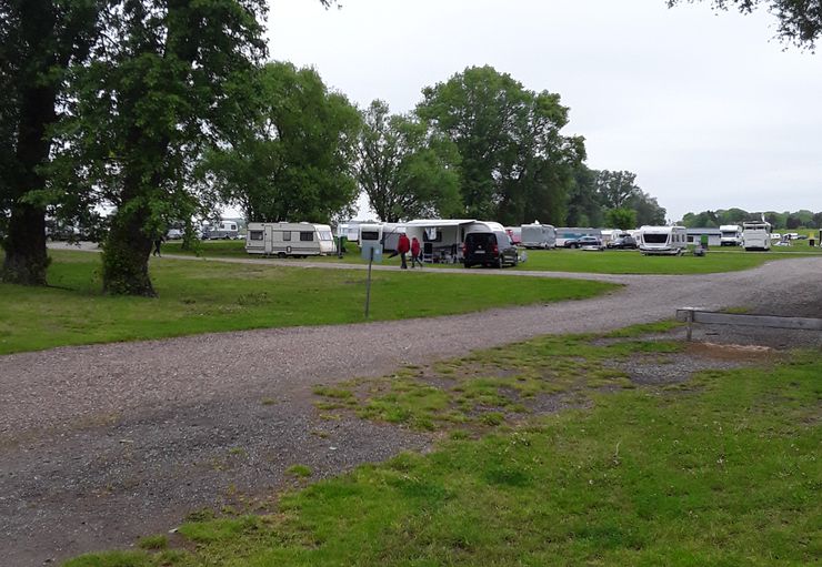 CampingLand an der Elbe in Drage promobil