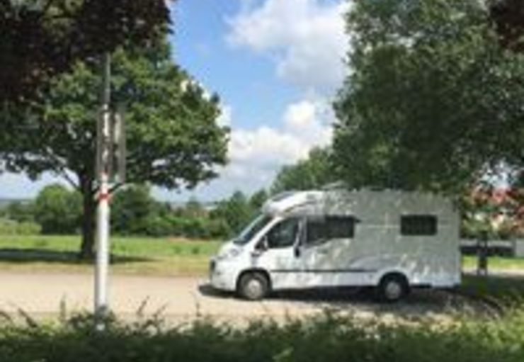 Motorhome parking at the Panorama-Bad (free) in Freudenstadt – promobil