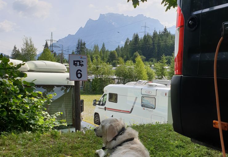 Wohnmobilhafen am Alpencamp in Biberwier – promobil