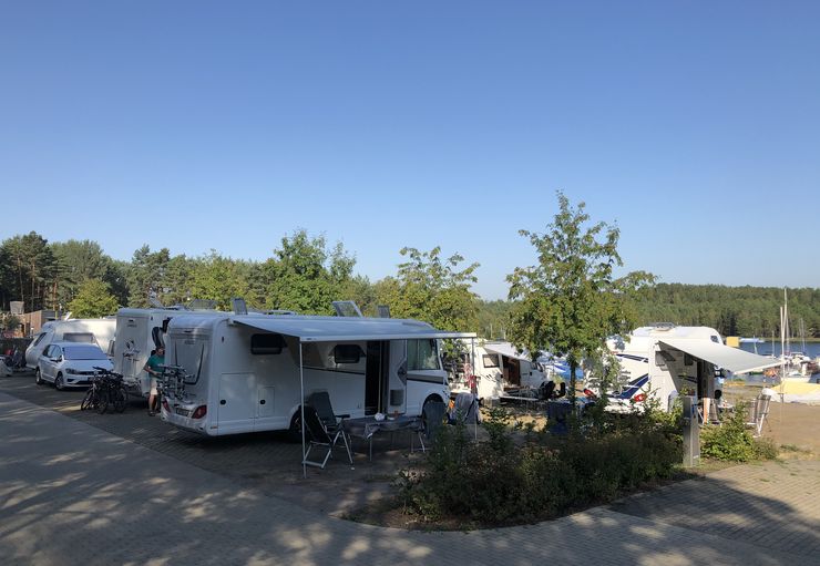 Hafencamp Senftenberger See in Senftenberg – promobil