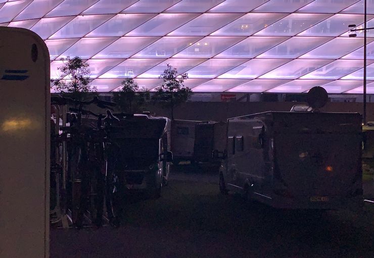 Wohnmobilstellplatz an der Allianz Arena in München – promobil