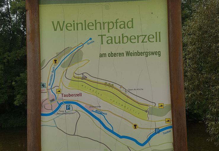 Am Tauberufer (kostenlos) in Tauberzell – PROMOBIL