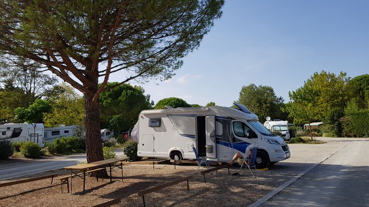 Aire de Camping-Car Carcassone in Carcassonne