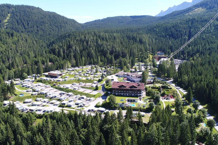 Campingplatz Zugspitz Resort in Ehrwald
